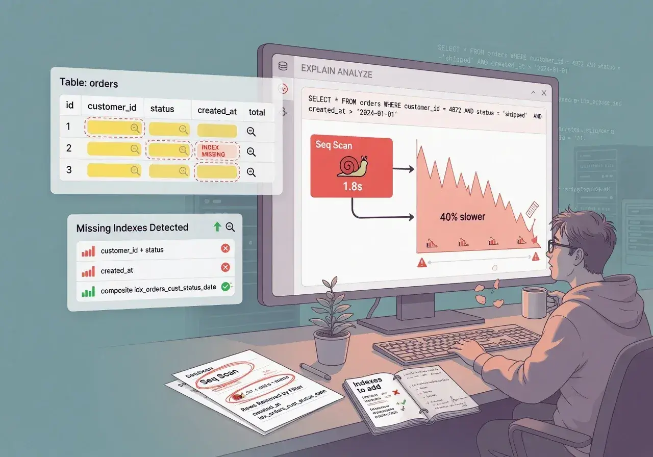 How to identify missing indexes in your database
