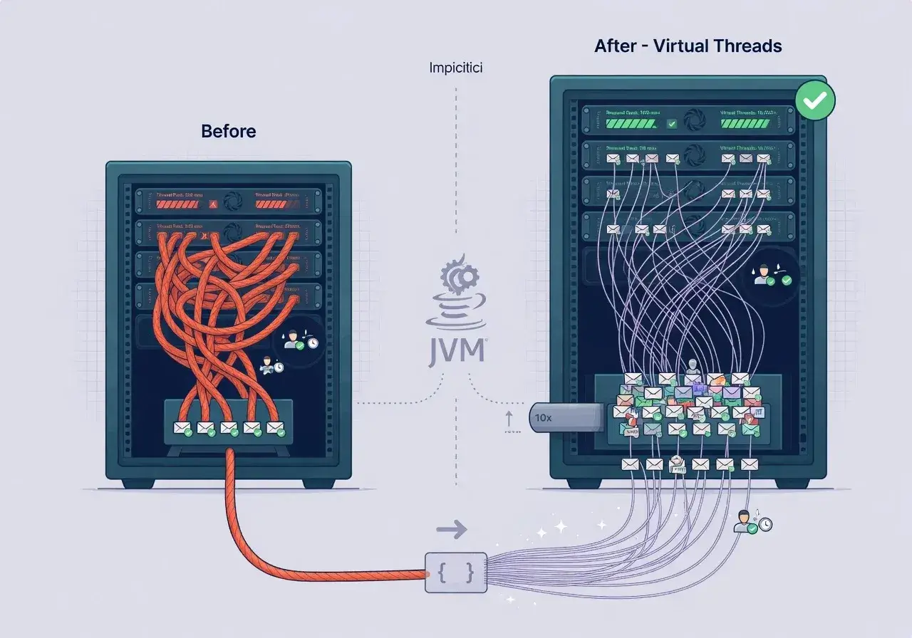 What are virtual threads and why they matter