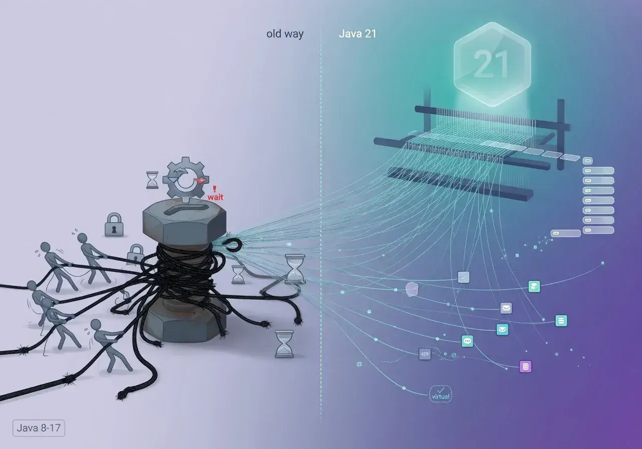 Virtual threads transform concurrency models