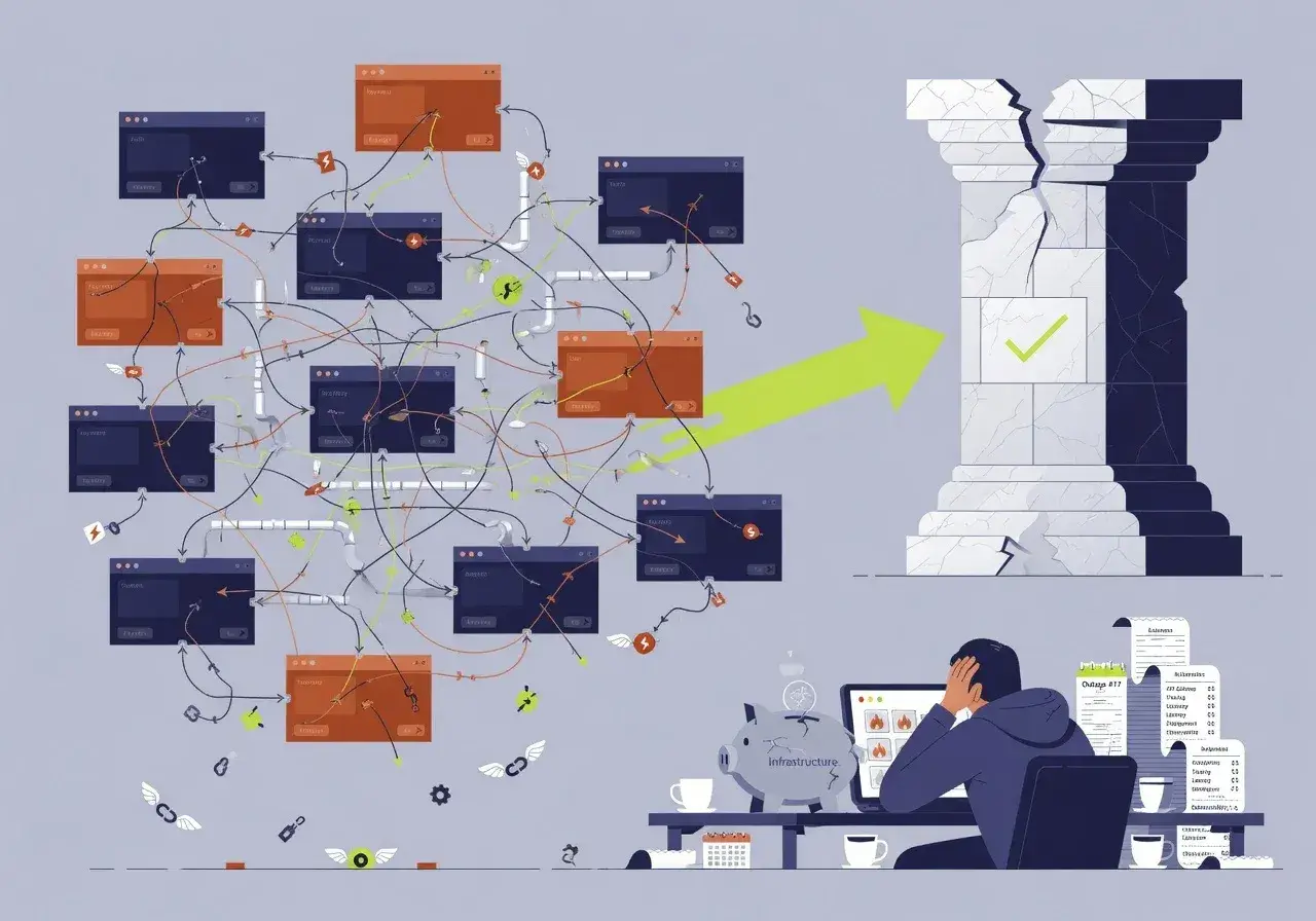 The hidden costs of microservices architecture