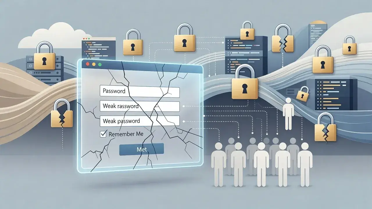 Authentication flaws compromise user security