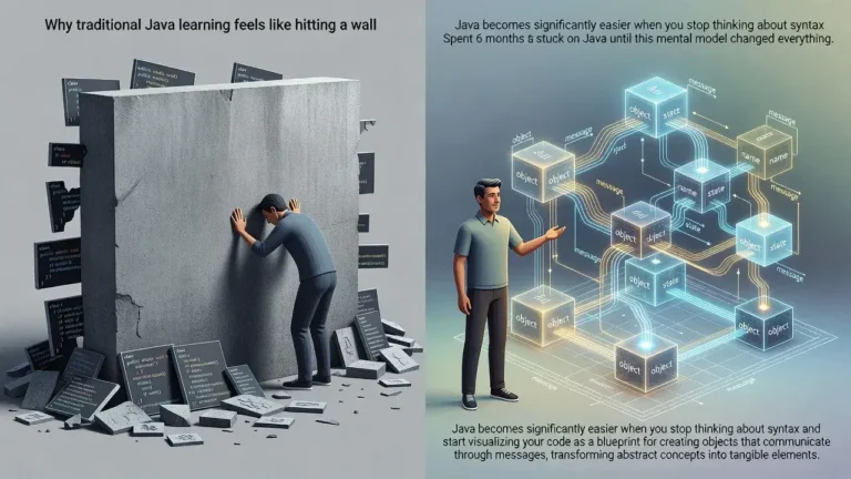 Spent 6 months stuck on Java until this mental model changed everything