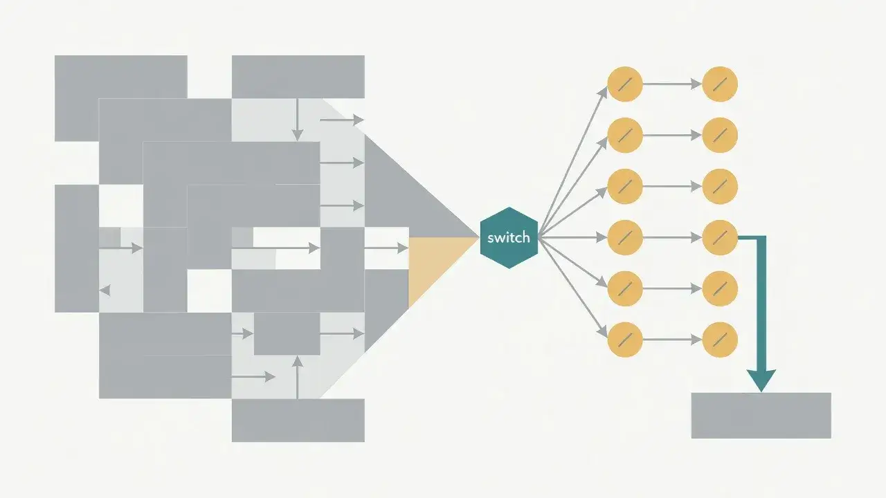 Guard conditions: adding logic without nesting