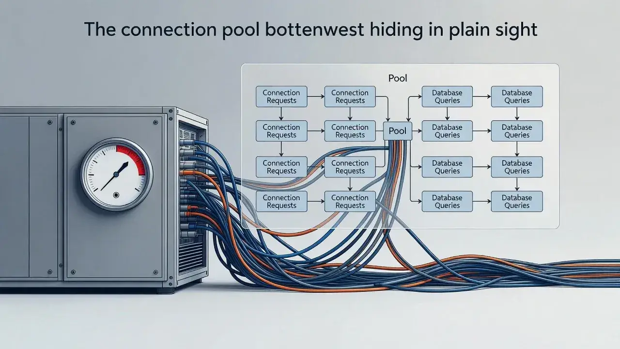 The connection pool bottleneck hiding in plain sight