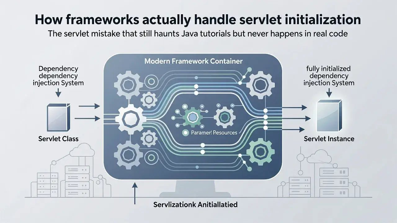 How frameworks actually handle servlet initialization