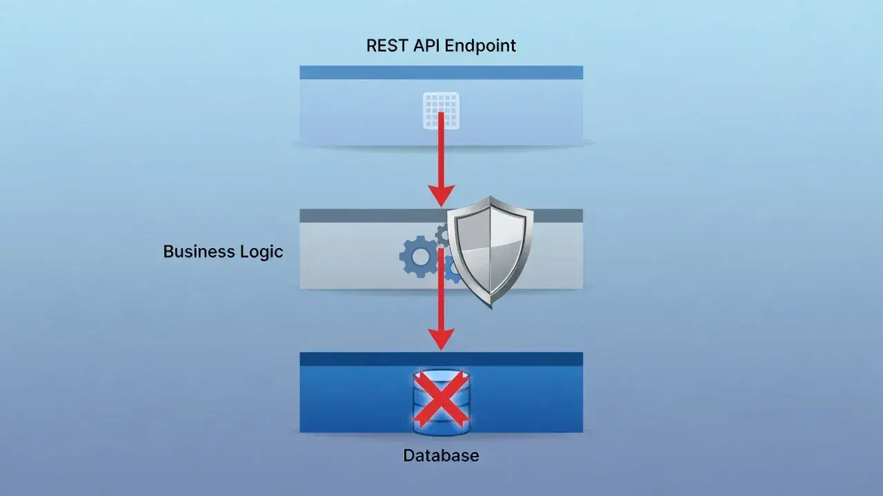 Validating at the wrong architectural layer