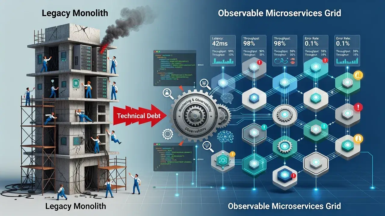 Monitoring and observability are architectural concerns