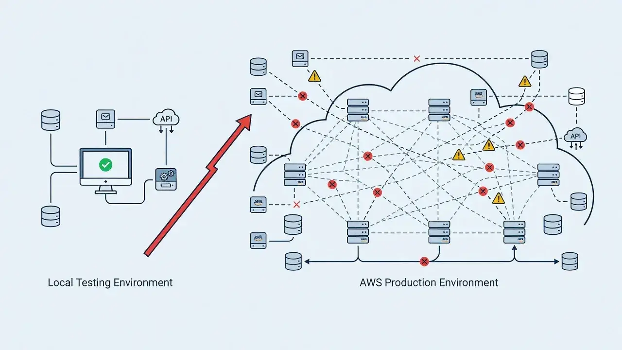 Network connectivity and external service dependencies