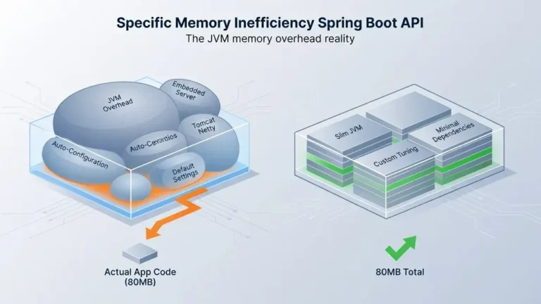 Why your Spring Boot API uses 400MB of memory when it only needs 80MB