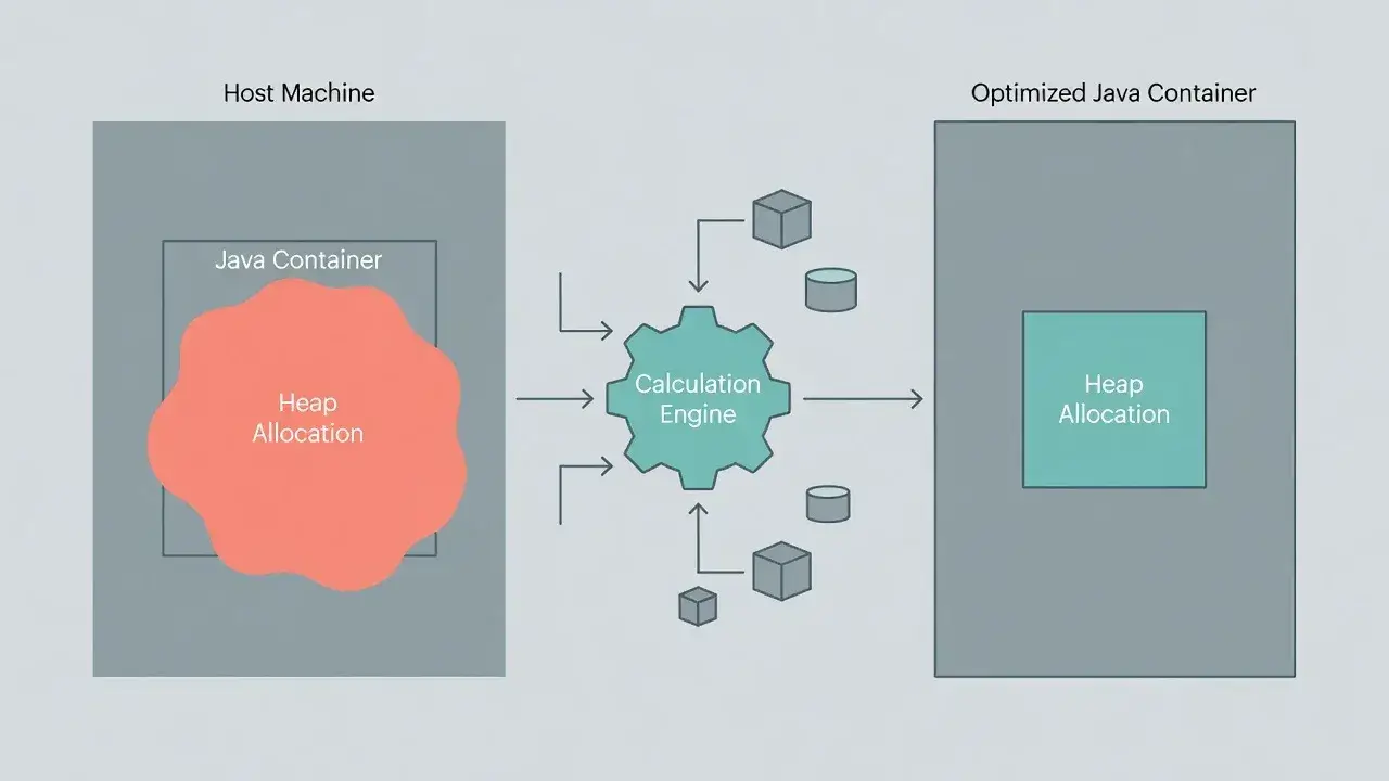 Calculating optimal heap settings