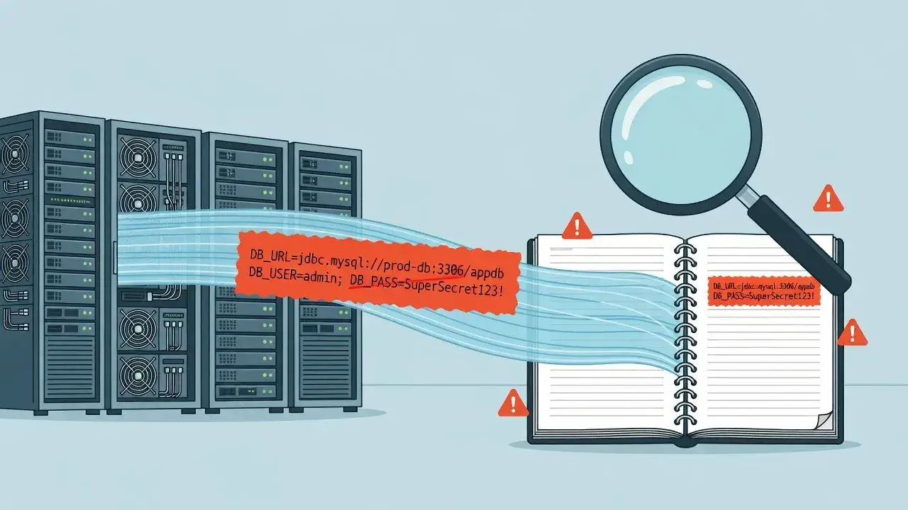 Identifying vulnerable logging configurations