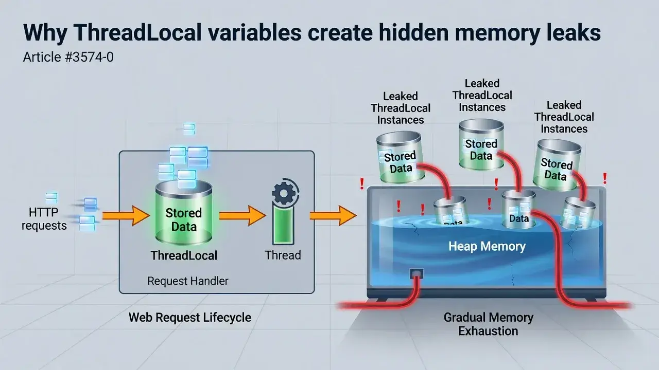 Why ThreadLocal variables create hidden memory leaks